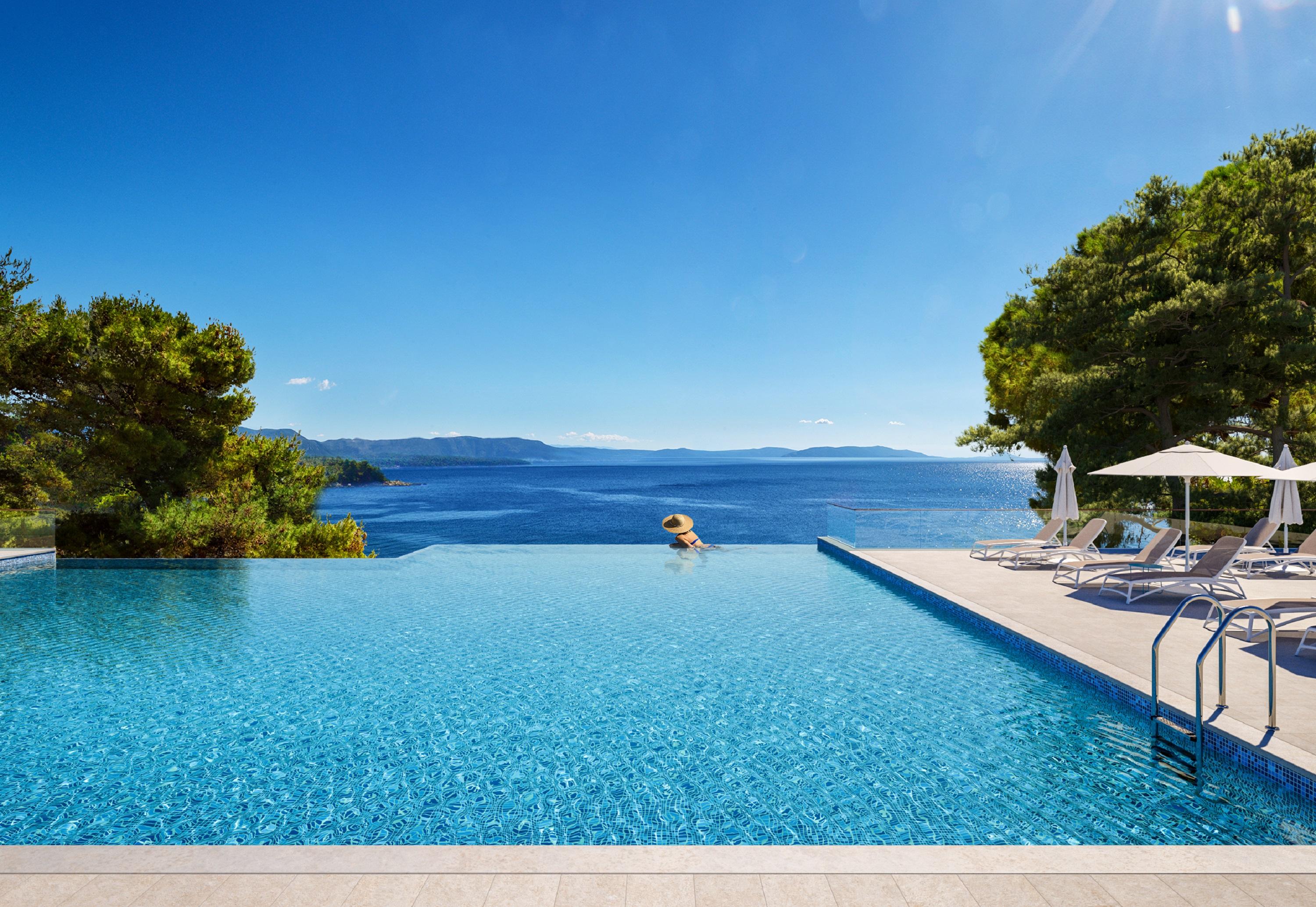 Valamar Carolina Hotel & Villas Kampor Bagian luar foto